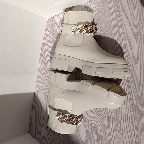 Rachel Zoe Lyra Chelsea Combat Ankle Boots - Picture 7 of 14